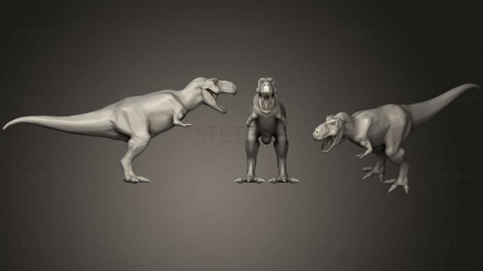 3D model T rex for Dn D (STL)
